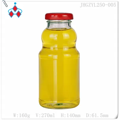 Drink Glass Bottle 250 ml